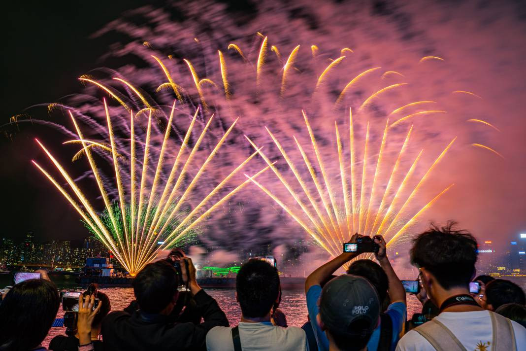 Hong Kong'da 1 Mayıs ve 'altın hafta' kutlamaları - Resim: 8